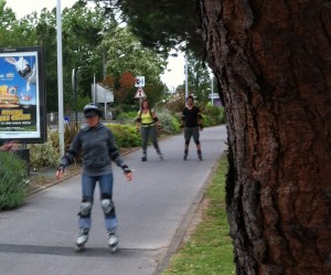 piste cyclable avenue Adour - Anglet - Bayonne (64)