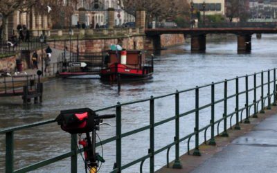 La cartes des pistes cyclables de Strasbourg (67)