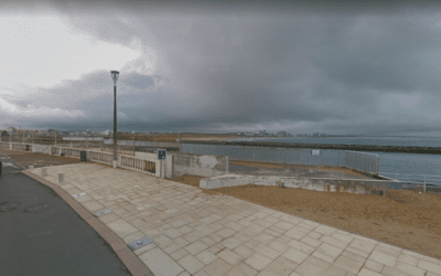 Une piste sur les restes de la Croisette