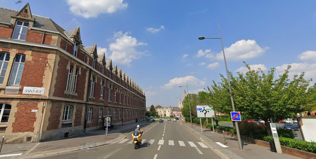 Les pistes cyclables de Cambrai (59)