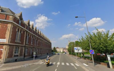 Les pistes cyclables de Cambrai (59)