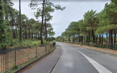 Travaux pour une nouvelle piste cyclable à Anglet