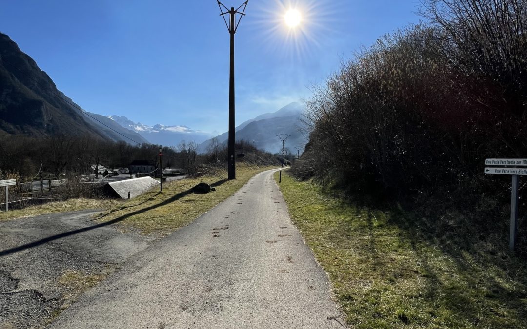 Voie verte de la Vallée d’Ossau – Buzy – Bielle (64)