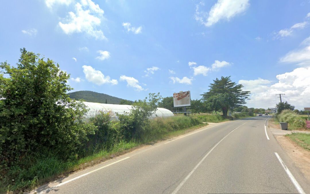 Sécurisation demandée : projet de piste cyclable sur la route des Loubes à Hyères