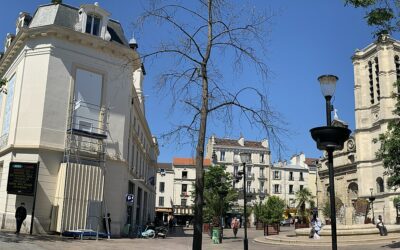 La cartes des pistes cyclables de Aubervilliers (93)