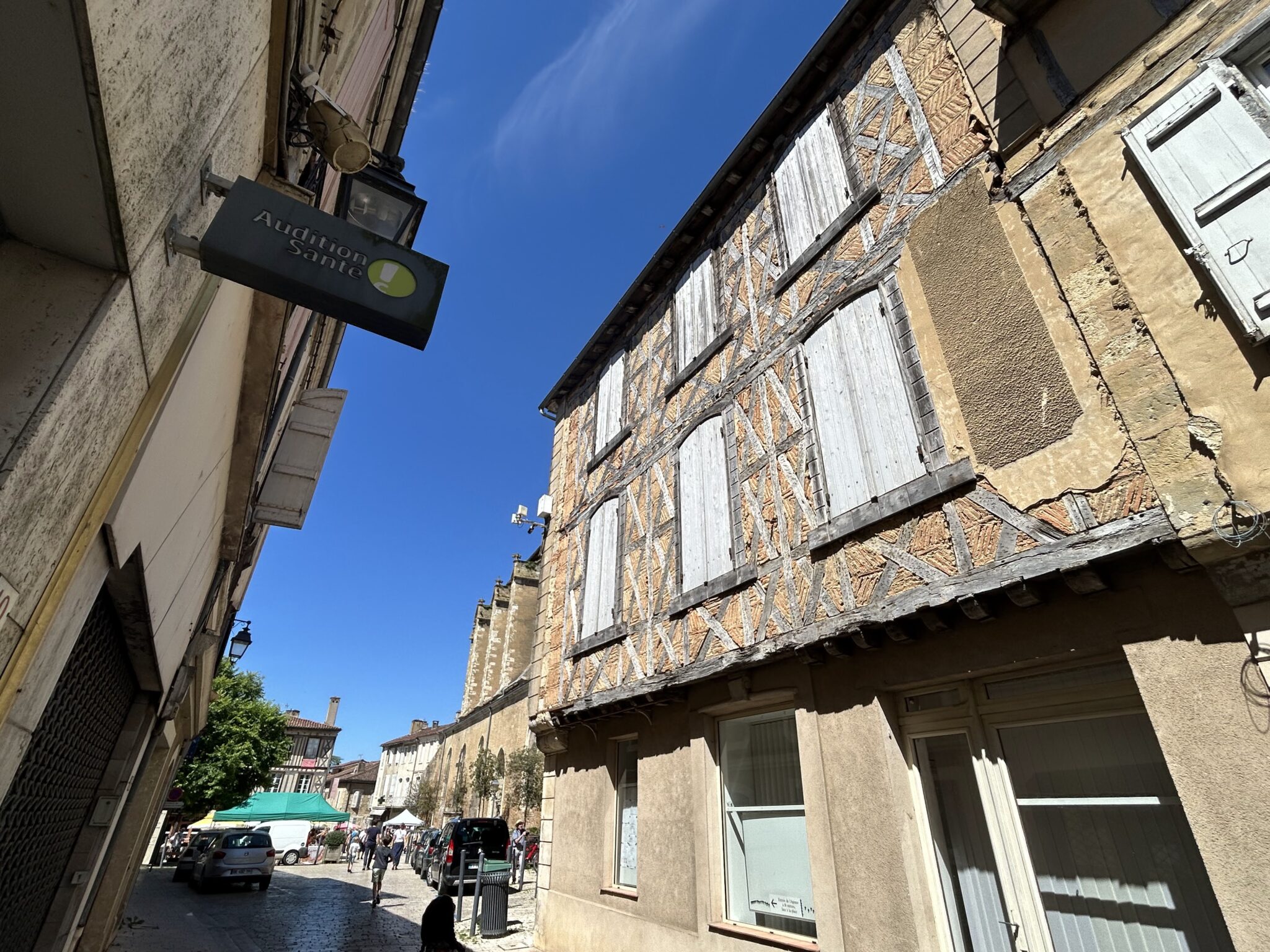 Plan de la voie verte de Condom à Lagraulet puis Eauze (32)