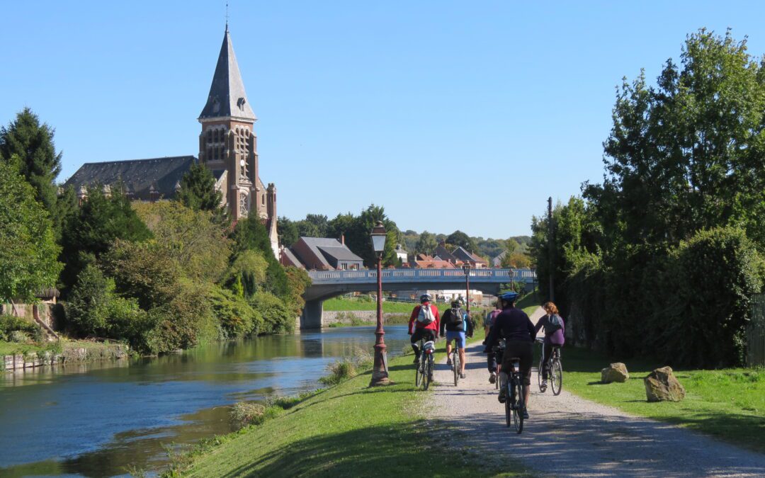Cap au Nord, avec la Véloroute de la Vallée de Somme