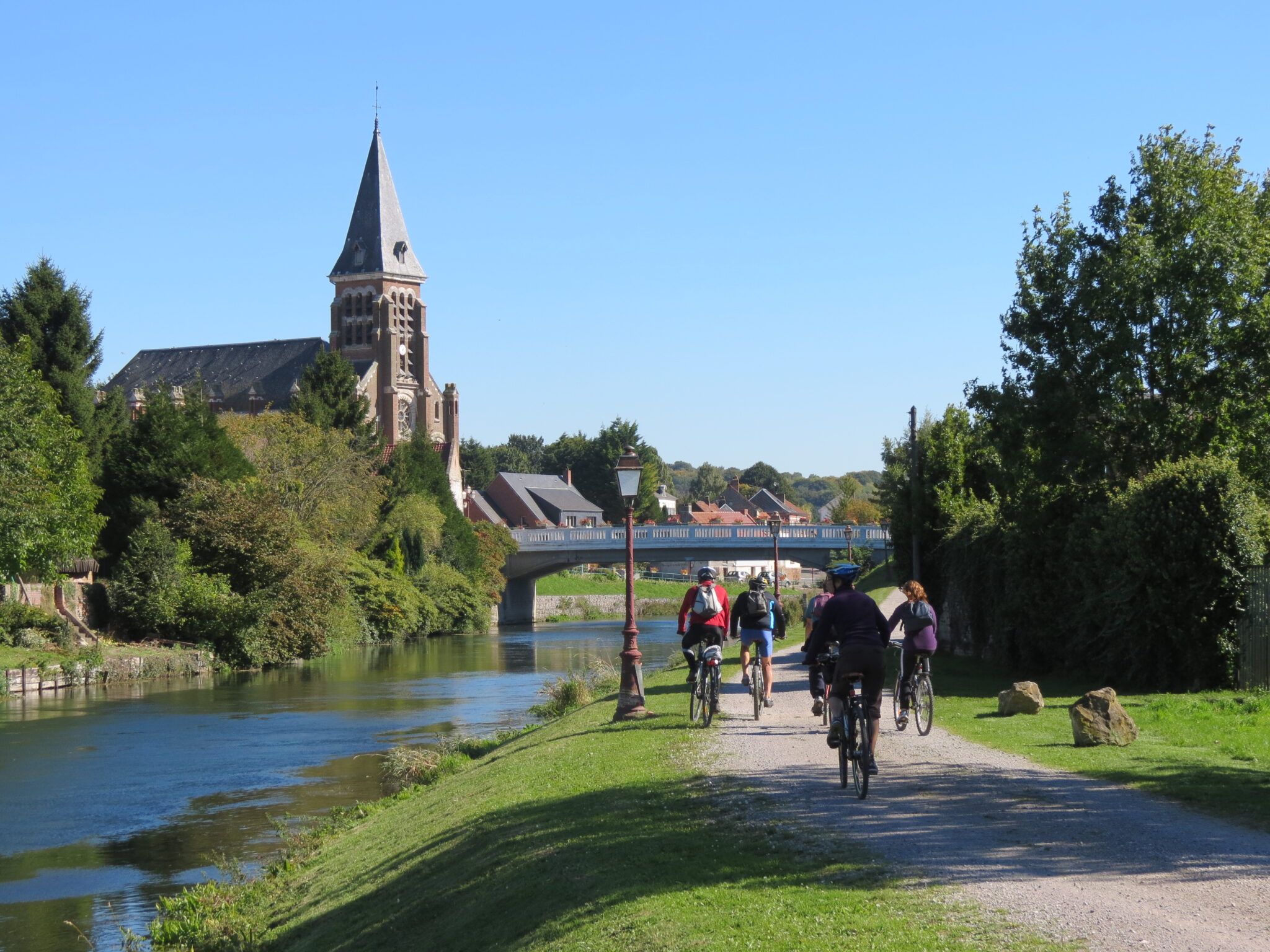 Cap au Nord, avec la Véloroute de la Vallée de Somme