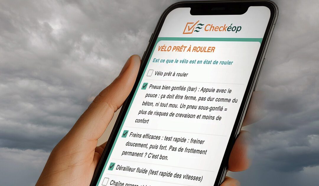 Checkéop : l’appli qui accompagne vos sorties à vélo