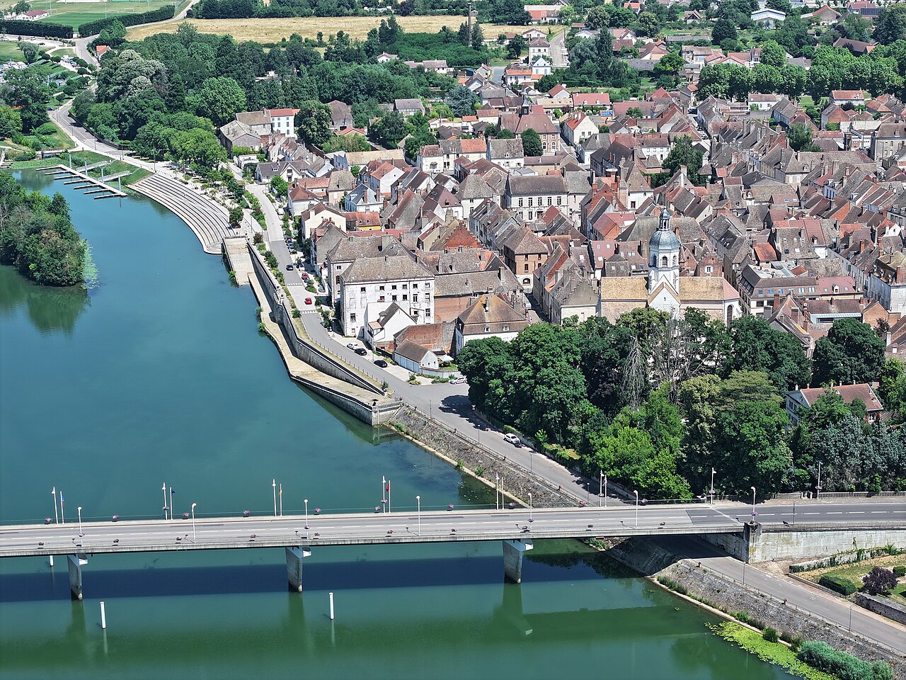 Seurre, Pont Saone