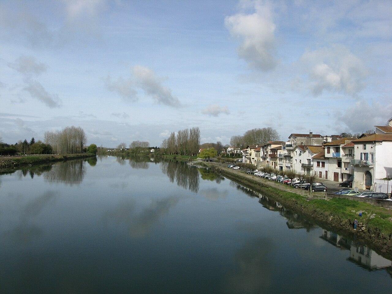 Peyrehorade, bord d'Adour