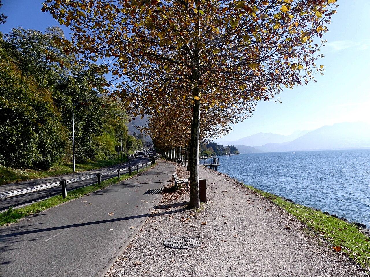 Promenade du lac d'Annecy